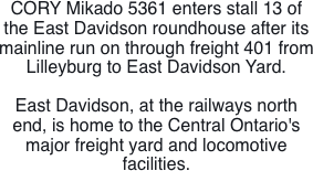 CORY Mikado 5361 enters stall